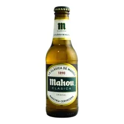 Cerveza Mahou Clásica 25 cl 4 packs de 6 botellines 3