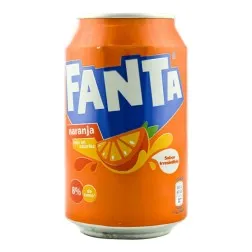 Fanta naranja 33 cl pack 24 latas 3