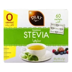 Edulcorante stevia Diat Rádisson 60 sobres de 1 g 2