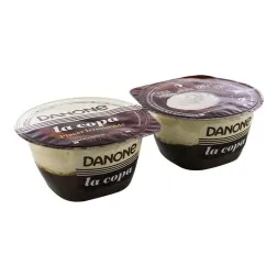 Copa Danone chocolate y nata 2x110 g 2