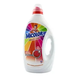 Detergente líquido Micolor Colores Vivos Limpia y Protege 30 lavados 2