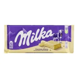 Chocolate blanco Milka tableta 100 g 2