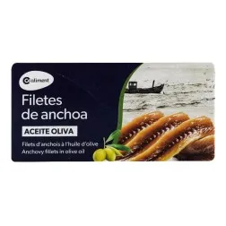 Filetes de anchoa en aceite de oliva Coaliment 50 g 2