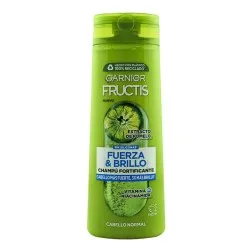 Champú fortificante Fructis Garnier Fuerza y Brillo cabello normal 380 ml 2
