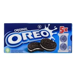 Galletas de cacao rellenas de crema Oreo 220 g 2