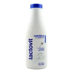 Gel de ducha nutritivo Lactovit para piel normal-seca 550 ml 2
