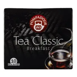 Té negro Pompadour Classic Breakfast 10 bolsitas 2
