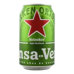 Cerveza Heineken 33 cl pack 24 latas 3
