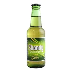 Cerveza Shandy Cruzcampo sabor limón 25 cl pack 24 botellines 3