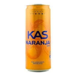 Kas naranja 33 cl pack 24 latas 3