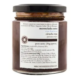 Mermelada de fresas extra con fructosa La Cullera 250 g 2