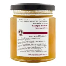 Mermelada de naranja y calabaza extra La Cullera 250 g 2