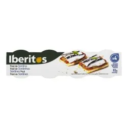 Paté de sardina Iberitos 4x23 g 2