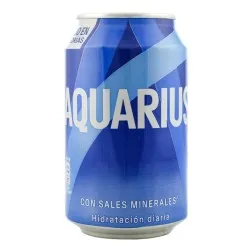 Bebida isotónica Aquarius limón 33 cl pack 24 latas 3
