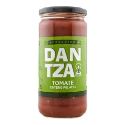 Tomate entero pelado ecológico extra Dantza 660 g 2