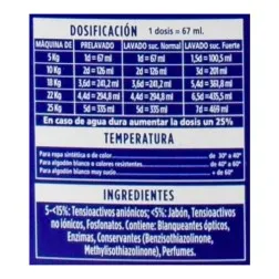 Detergente líquido Colon Gel Activo 45 lavados + 23 gratis 3