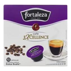 Cápsulas café Fortaleza Excellence compatibles con Dolce Gusto 10 ud 2
