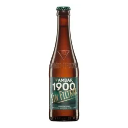 Cerveza Ambar 1900 Sin Filtrar 33 cl caja 12 botellines 3
