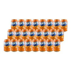 Fanta naranja 33 cl pack 24 latas 2