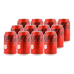Coca Cola Zero 33 cl pack 12 latas - Nacional 2