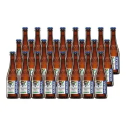 Cerveza Ambar Triple Zero sin gluten 33 cl pack 24 botellines 2