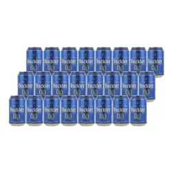 Cerveza Buckler 0.0 33 cl pack 24 latas 2