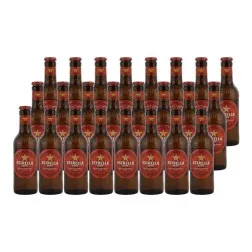Cerveza Estrella Damm 25 cl pack 24 botellines 2