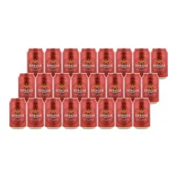 Cerveza Estrella Damm 33 cl pack 24 latas 2