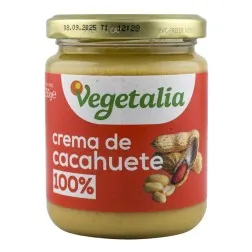 Crema de cacahuete ecológica vegana Vegetalia 250 g 2