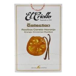 Rooibos canela y naranja El Criollo 20 bolsitas 2