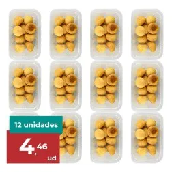 Coquitos Cachapa 300 g pack 12 bandejas 2