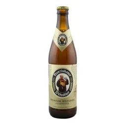 Cerveza de trigo Franziskaner Weissbier Naturtrüb 500 ml 2