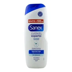 Gel de ducha protector Sanex Cuidado Experto 600 ml + 100 gratis 2