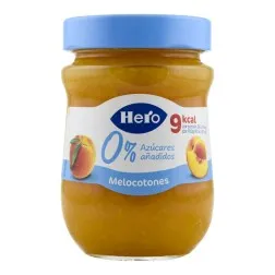 Confitura de melocotón 0% azucares añadidos Hero 280 g 2