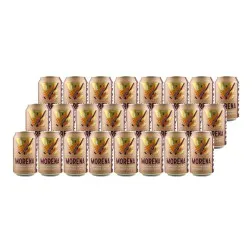 Cerveza Ambar Morena 33 cl pack 24 latas 2