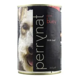 Comida húmeda para perros con buey Perrynat lata 400 g 2