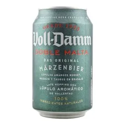 Cerveza Voll Damm Doble Malta Märzenbier 33 cl pack 24 latas 3