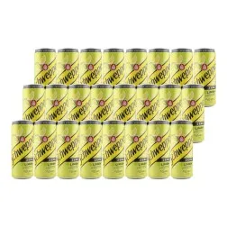 Refresco Schweppes limón Zero 33 cl pack 24 latas 2