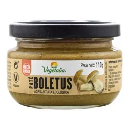 Paté de boletus ecológico Vegetalia bote 110 g 2