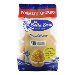 Magdalenas La Bella Easo bolsa 16 ud 464 g 2