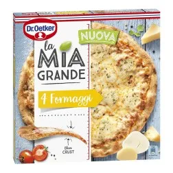Pizza 4 quesos La Mía Grande Dr. Oetker 400 g 2