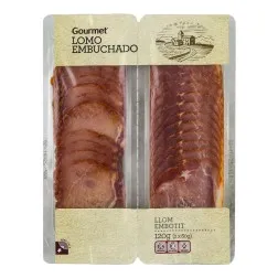 Lomo embuchado en lonchas Gourmet bandeja 120 g 2