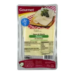 Queso tierno mezcla en lonchas Gourmet bandeja 120 g 2