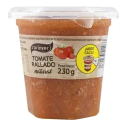 Tomate rallado natural Surinver bote 230 g 2