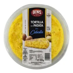 Tortilla de patata sin cebolla Benis Food 1 kg 2