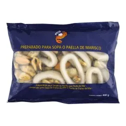 Preparado para sopa o paella de marisco PCS bolsa 400 g