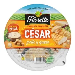 Ensalada completa César con pollo y queso Florette bol 210 g 2