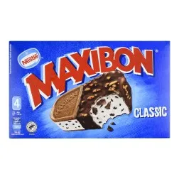 Sandwich de helado de nata Maxibon Classic caja 4 ud 560 ml 2