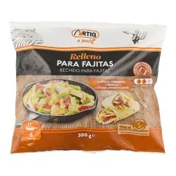 Relleno para fajitas con pollo y verduras Artiq bolsa 300 g 2