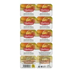 Mermelada de melocotón extra Helios 25 g pack 10 ud 2